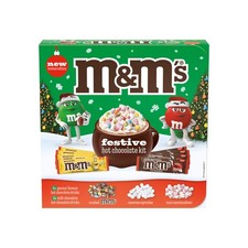 M&M's Hot Chocolate Station (Pack of 1) Festive Hot Chocolate Gift Set