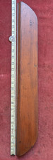 Vintage Wood and Steel 2ft Straight Edge Rule (H)