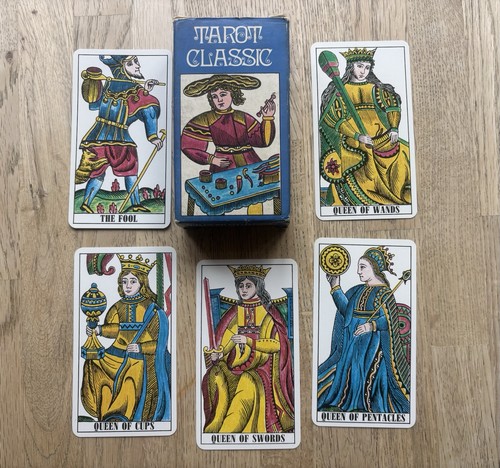 Vintage tarot cards classic - vintage,