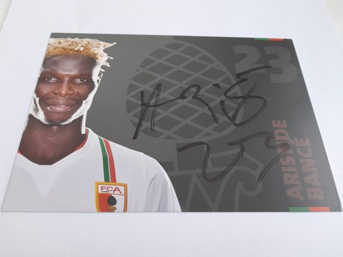 Signed postcard aristide bance - signed,