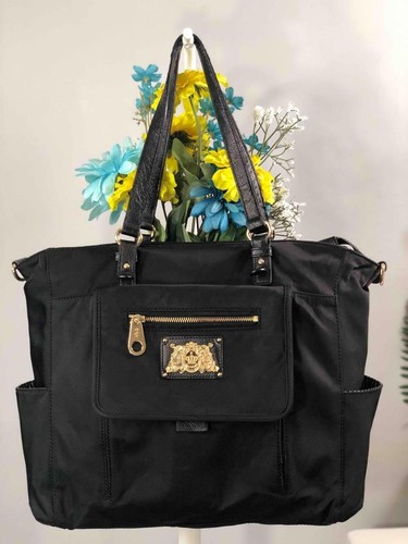 Juicy couture black nylon - juicy,