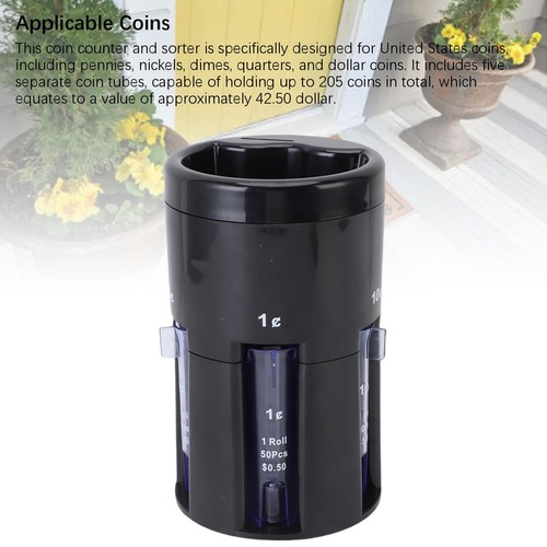 Coin sorter rotatable - 1,