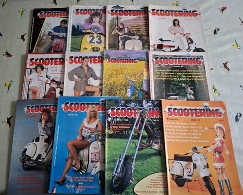 Scootering magazine 1988 - scootering,