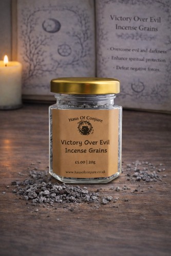Victory over evil - evil, incense