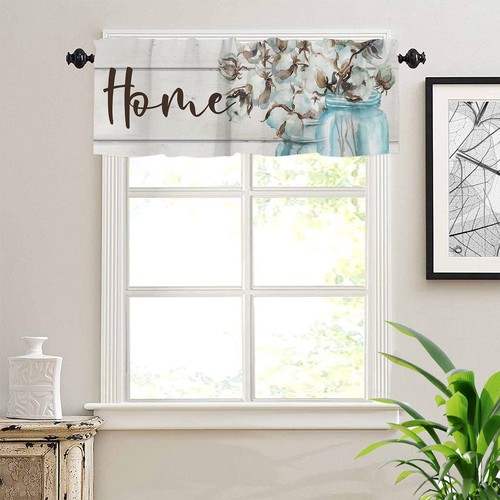 Wooden plank windows valances - plank,