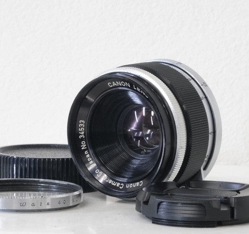 Read exc canon lens 35mm - [exc+5],