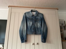 M/S INDIGO LADIES DENIM JACKET SIZE 14