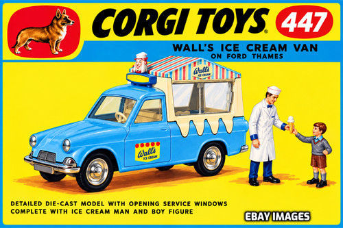 Corgi toys 447 walls ice - corgi,
