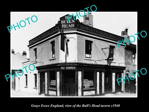 Old postcard size photo grays - old,