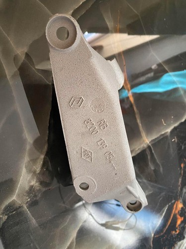Shotblasted alternator support