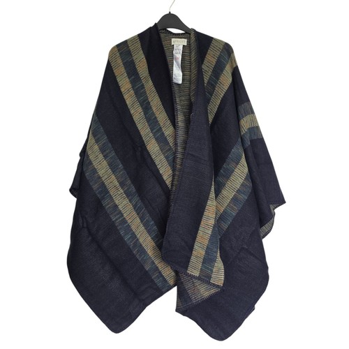 Apricot bold stripe navy - stripe,