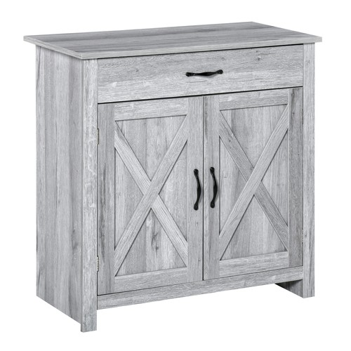 Homcom farmhouse barn door - homcom,