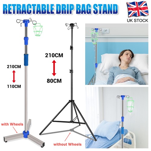 Portable pole drip bag - portable,