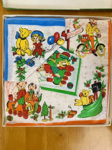 Vintage retro handkerchief - vintage,