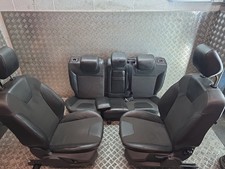 Ford Focus 2012 Mk3 Complete Set Of Half Leather Seats, No Heated,Electric 