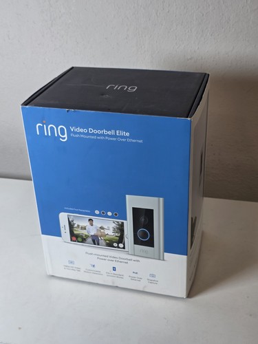 Ring video doorbell elite - video, poe