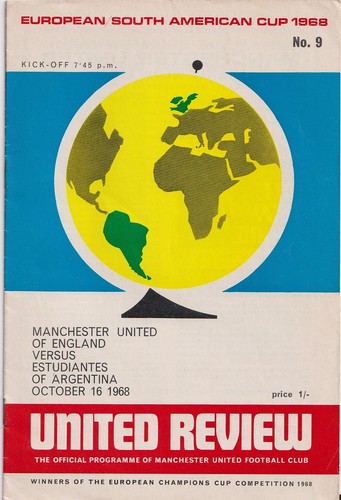 Football programme man utd - programme,