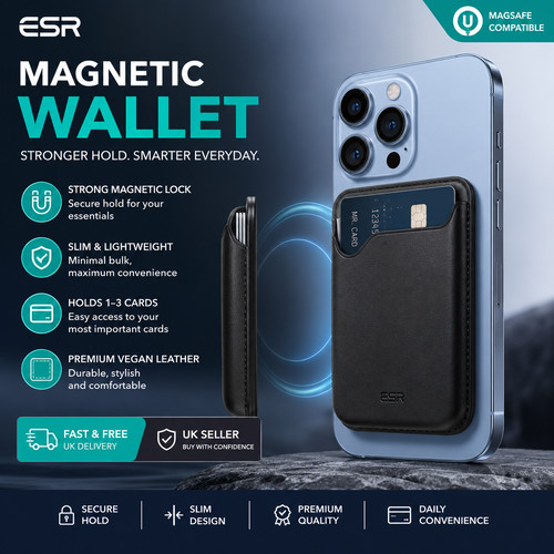Esr magnetic wallet magsafe - esr,