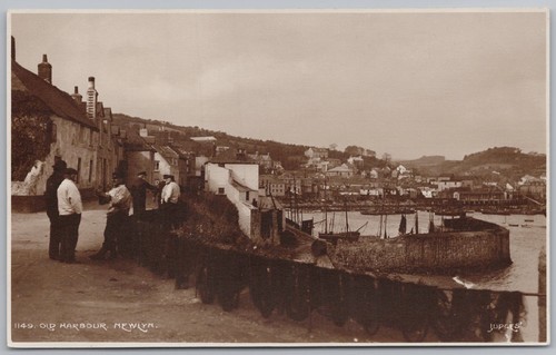 Newlyn cornwall old harbour - newlyn, rp
