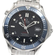 OMEGA Seamaster300 2535.80 GMT Navy Dial Automatic Men's Watch_886823