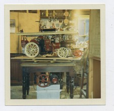 The Burrell Showman Steam Locomotive Scratch Built Model Vintage Photograph B7