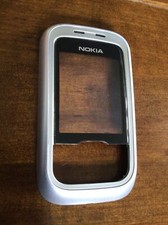 Genuine Original Nokia 6111 Front Fascia Case Cover with Lens - Black