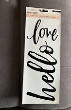 £2.99 Maggie Holmes Magnet Studio Vinyl Black Clings Removable & Reusable