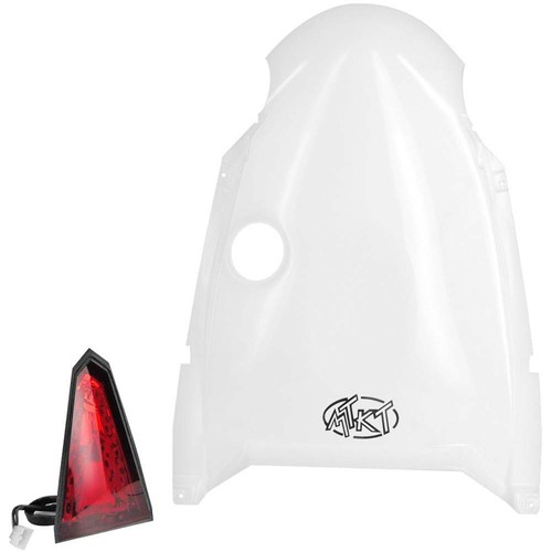 Rear mudguard black metal - mudguard,