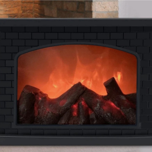 Led flame effect fireplace - led,