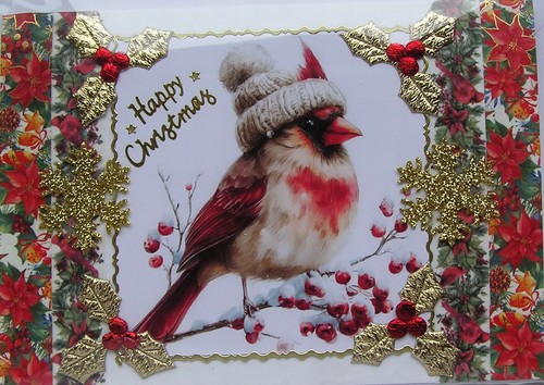 Happy christmas hand - happy,