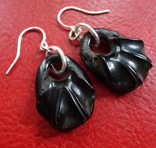 Antique victorian whitby jet - victorian,