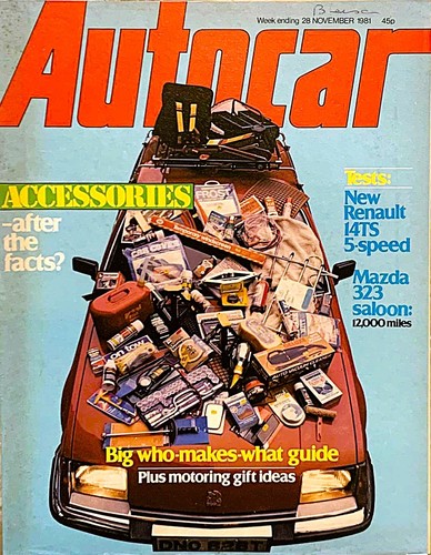 Autocar magazine nov - autocar, 28-nov-81