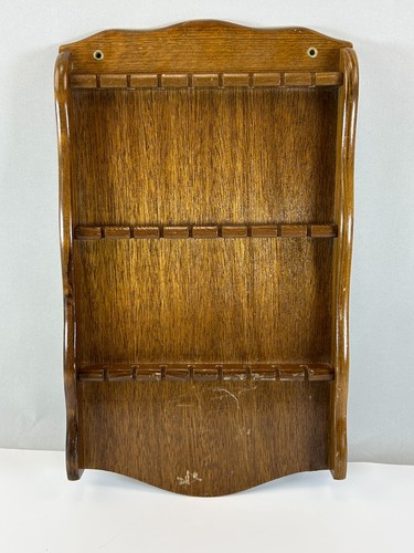 Collector spoon wooden display - collector,