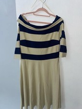 Mylene Klass beige and navy