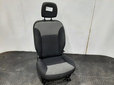2019 RENAULT KANGOO II Black Cloth Manual N/S Passenger Left Front Seat