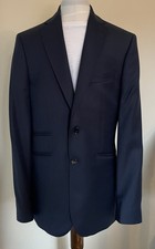 Ted Baker Endurance Modern Fit Navy Suit - Size 38R Jacket and W32 L32 Trousers