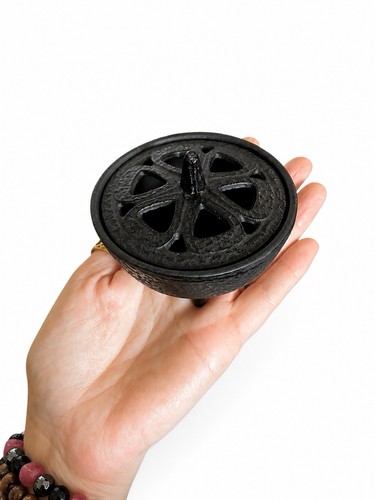 Cone incense burner cast iron - incense,