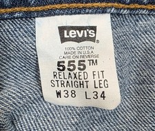 Vintage Levi's 555 Jeans Mens