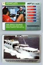 The Disco Volante #6 Vehicles 007 Spy Files 2002 James Bond CCG Trading Card