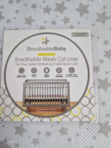 Breathable baby mesh cot - mesh,