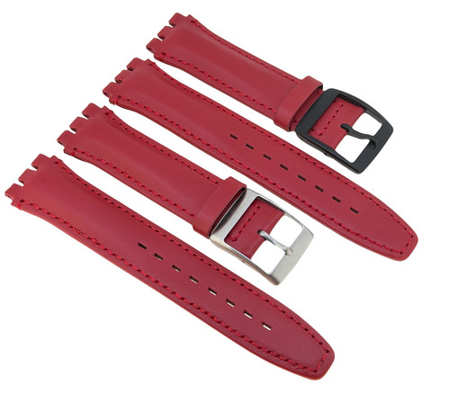 Premium 17mm red padded - red,