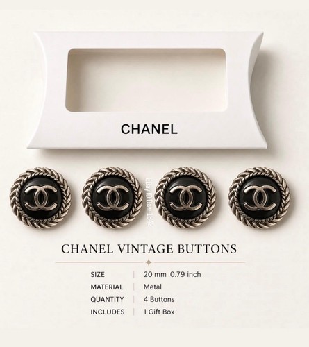 Stunning vintage chanel - 4x,