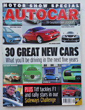 AUTOCAR Magazine 19th September 2001
