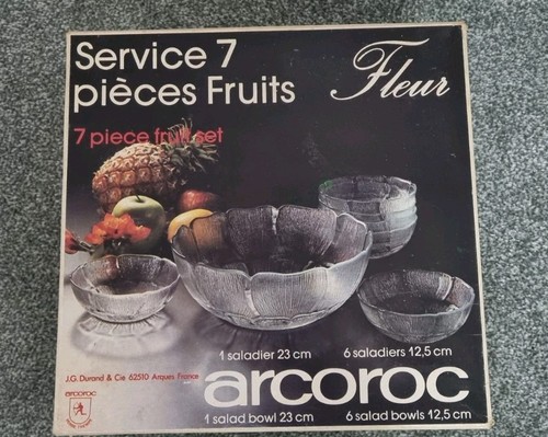 Vintage set large arcoroc - set,