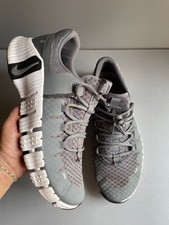 mens Nike Free Metcon 5 grey training shoes uk 12 eur 47.5