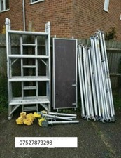 HIRE IN NOTTS NG18 Boss Youngman Aluminium Scaffold Tower 4.2m platform 6.0m WH