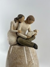 Willow Tree Figurine "New Life" Family (Mother, Father, Baby) #26029