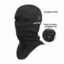 Winter Windproof Black Bike Under Helmet Balaclava Face Mask Warm Ski Tactical