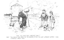 OLD MIXED COMIC POSTCARDS