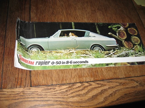 1970s sunbeam rapier - 1970s, car